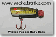 When your looking for a wicked strike, use a Wicker Strike Lure!